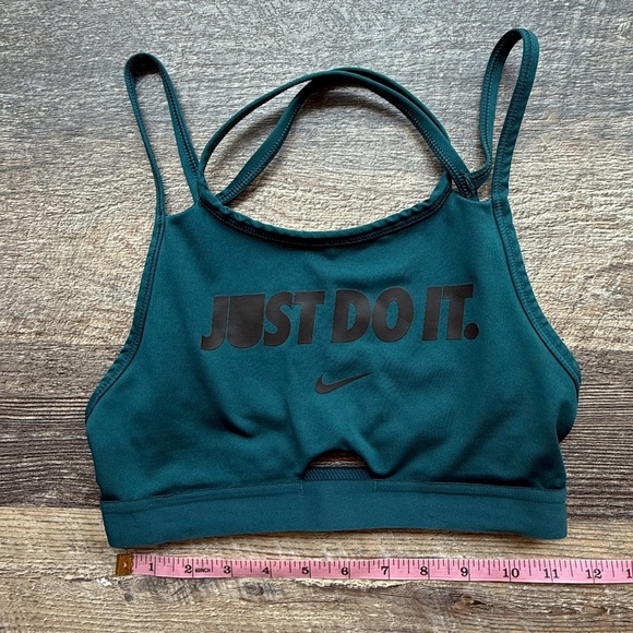 Nike Dri-FIT Just Do It Mid-Impact Sports Bra Sz S - Picture 5 of 8